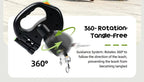 2-in-1 Tangle-Free Dual Dog Leash with LED Light