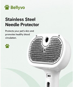 Self-Cleaning Pet Grooming Brush for Dogs & Cats