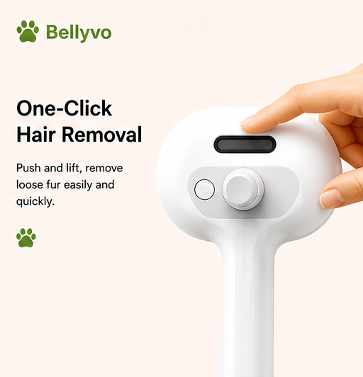 Self-Cleaning Pet Grooming Brush for Dogs & Cats